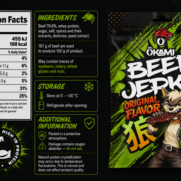 Beef Jerky Original Flavour